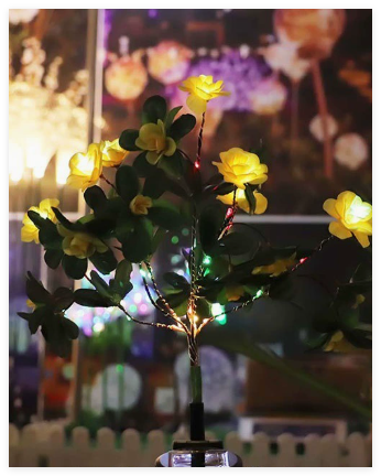 Azalea Flowers LED Garden Lights -One Piece