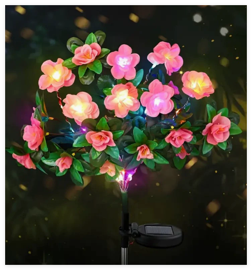 Azalea Flowers LED Garden Lights -One Piece